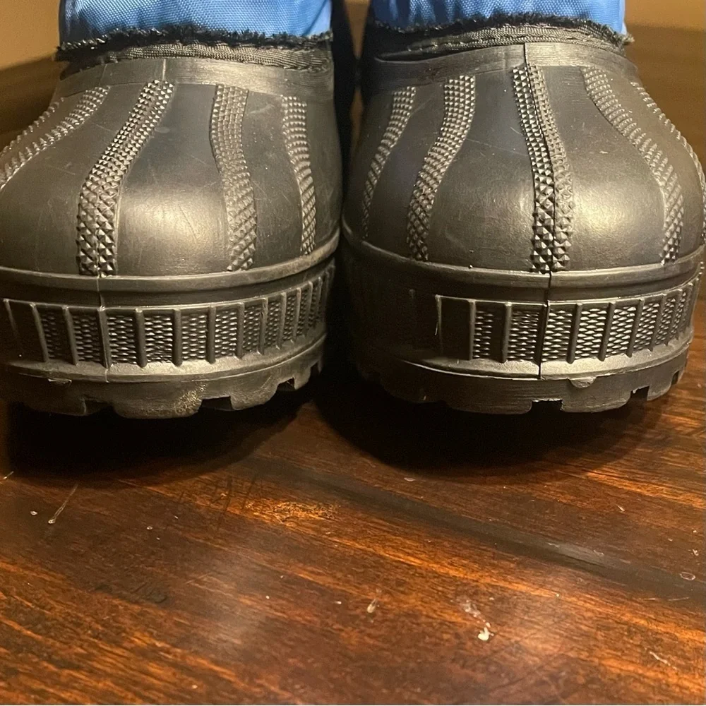 SOREL Big- Kids Flurry Boots - Blue and Red